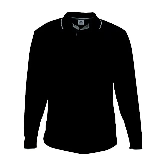 Polera Cuello Waffit Manga Larga Hombre